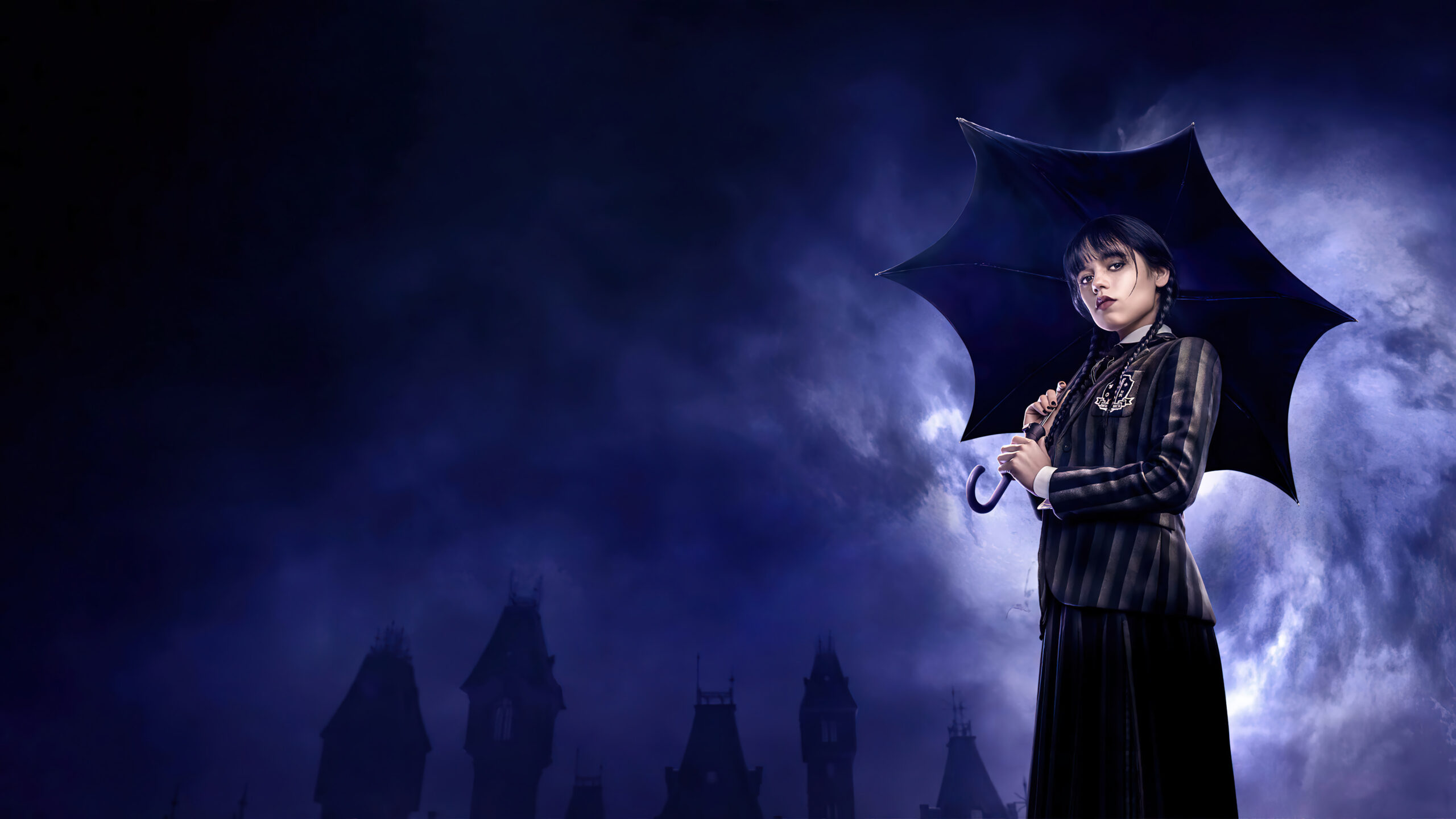 Fondos de Pantalla de Merlina Addams - La serie de Netflix de la familia Addams en 4K